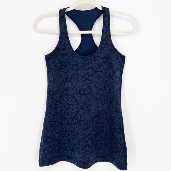 Lululemon Cool Racerback Prisma Inkwell Black - Picture 3 of 6